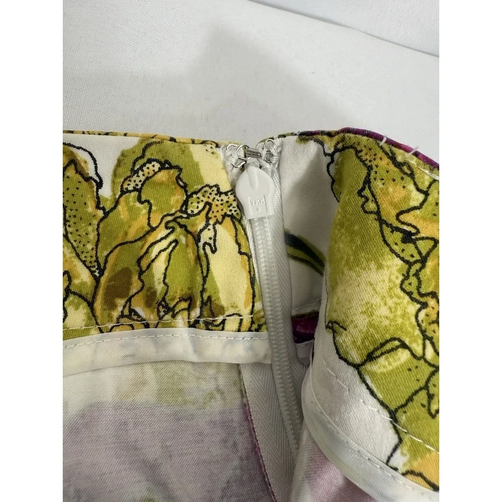 Lane Bryant‎ Floral A-Line Pleated Skirt Womens Plus Size 20 Artsy